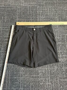 Primo Golf Shorts Mens Chinos 32 Grey 4 Pocket